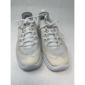 Nike White Air Max Axis All Day Comfort Athletic Running Sneaker Shoes Size 8.5